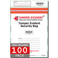 100 A4 SCEC Endorsed Security Bags with Free Delivery